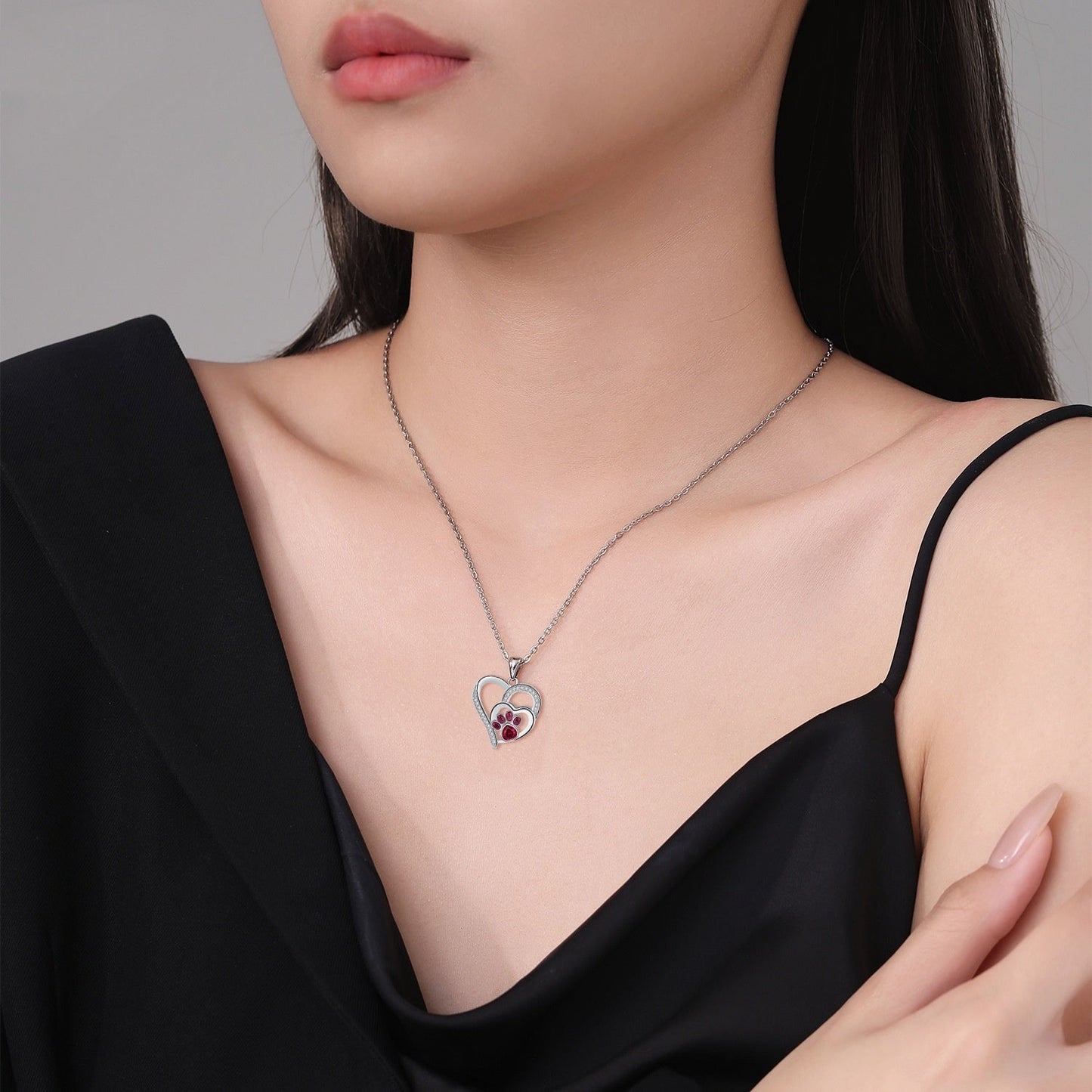 Cute Tass Print Halsband