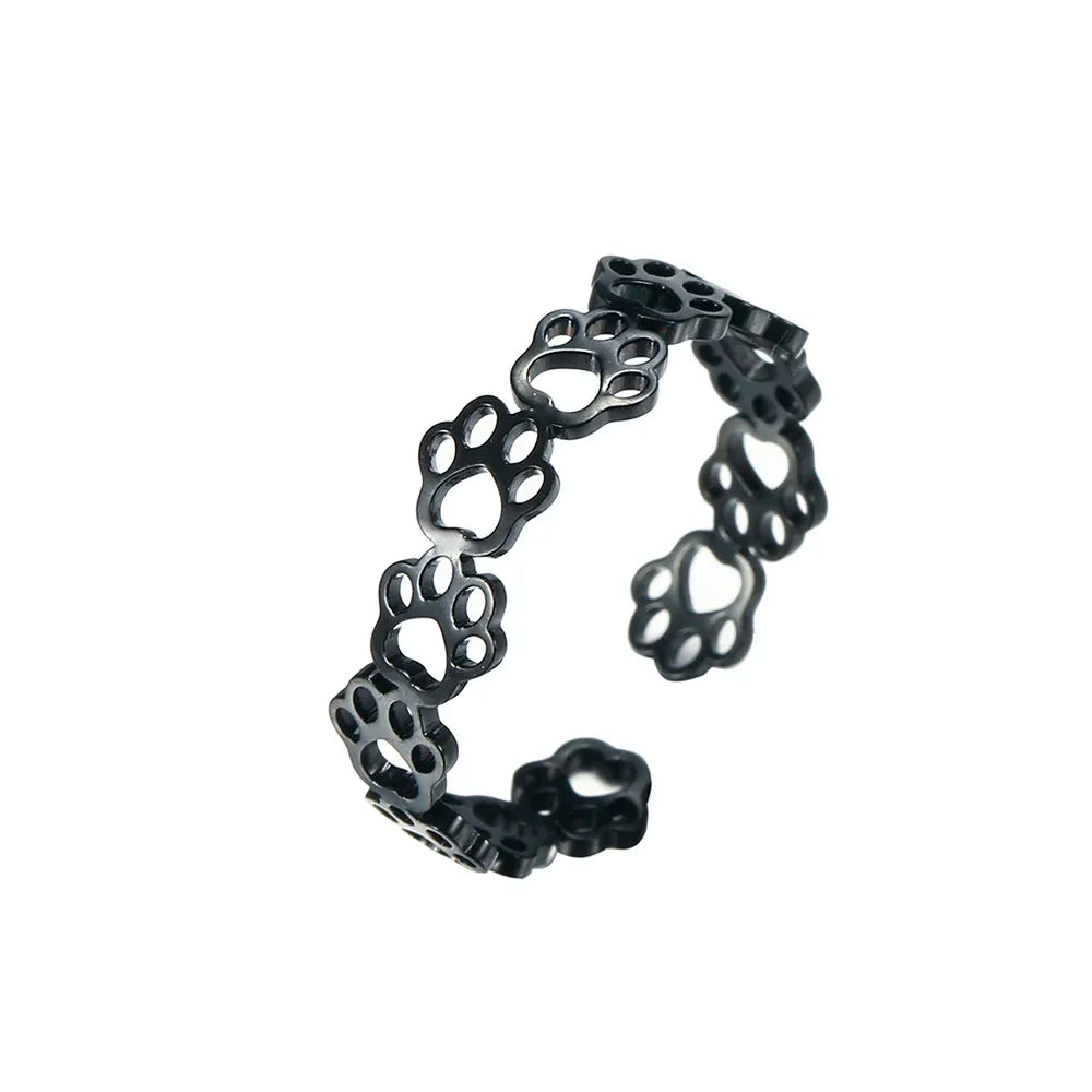 Sterling Silver Pet Memorial Tass Ring