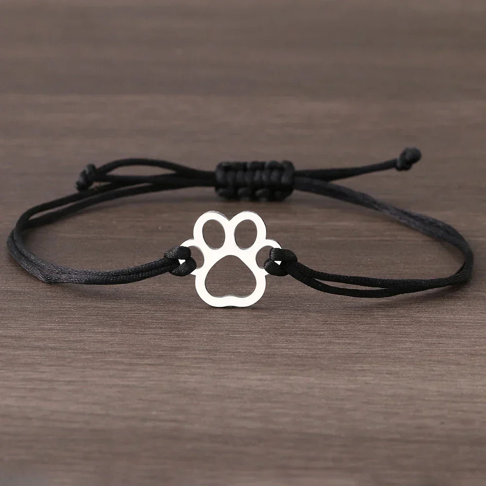 Sterling Silver Tass Print Friendship Armband