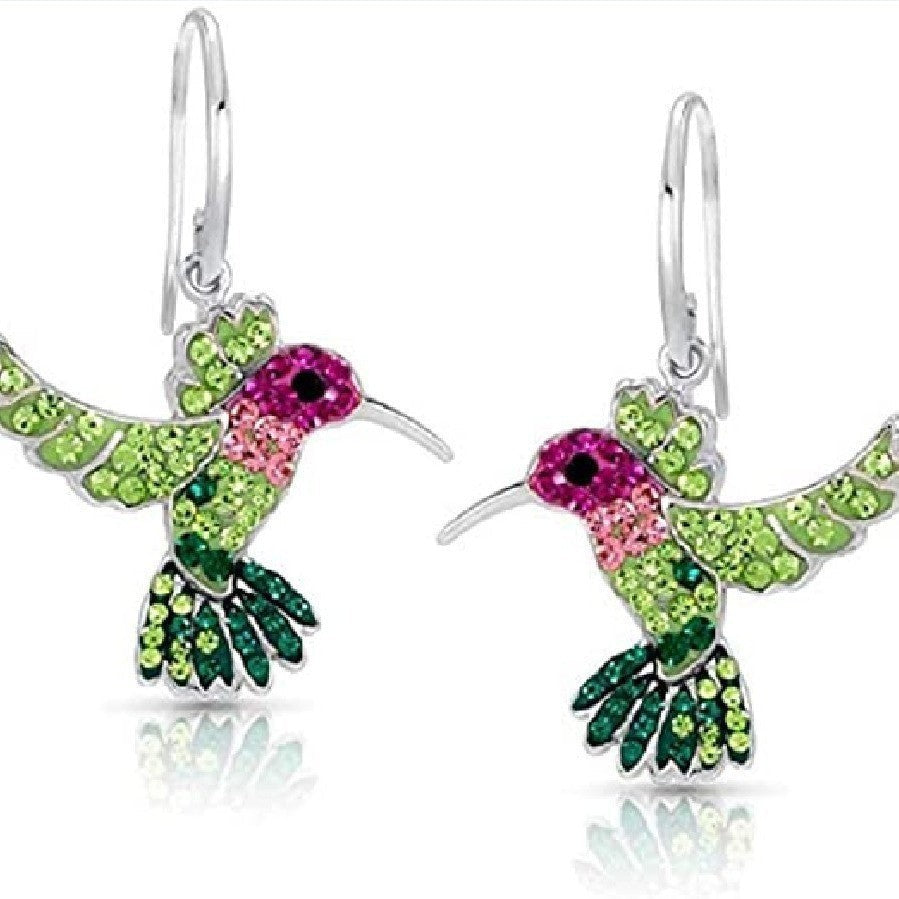 Colorful Kolibri Sparkle Örhängen