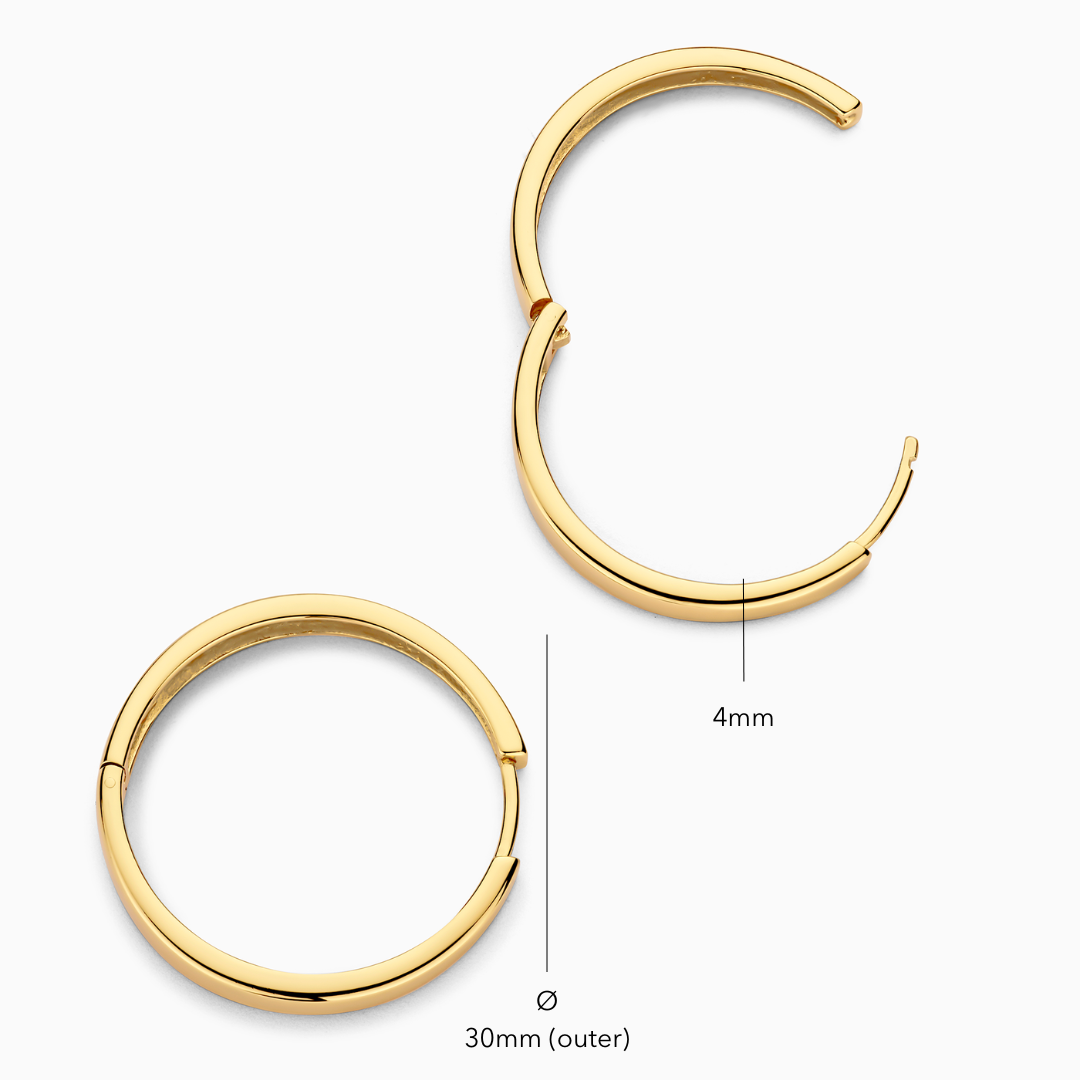 Gia Statement creoler | Guld