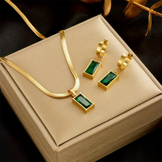 Iselotte Verdain Smycken Set | Guld