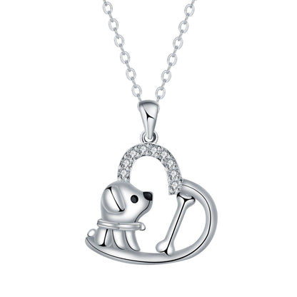 Hjärta Hänge Hund Halsband