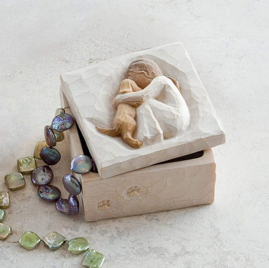 Vintage Memory Keepsake Jewelry Box