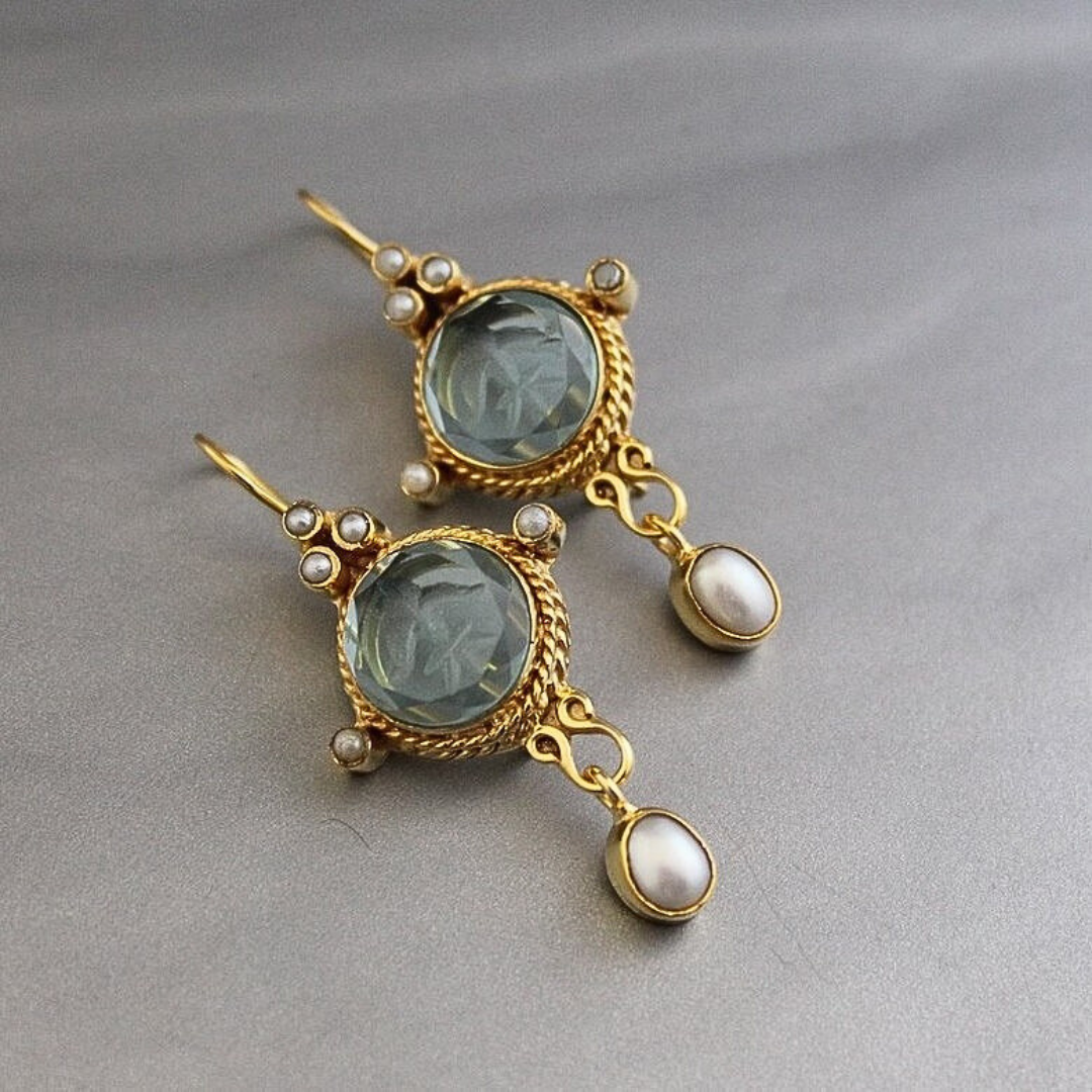 Merena vintagepärlörhängen