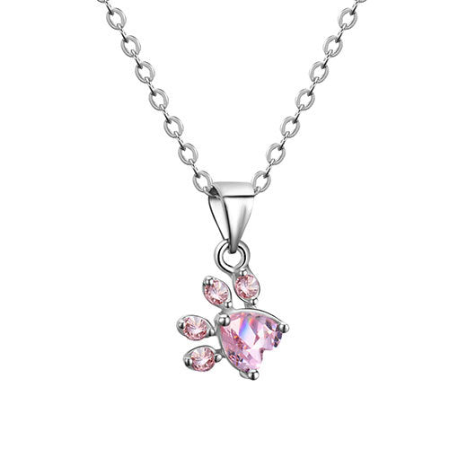 Ros Guld Tass Print Jewelry Set