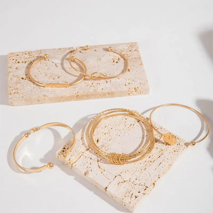 Knuten Elegance armband Set | Guld