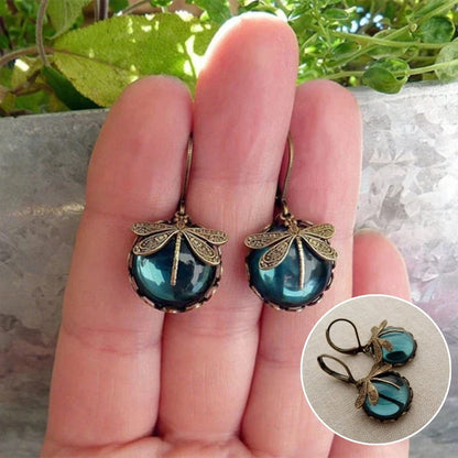 Beautiful Vintage Trollslända Halsband With Bonus Örhängen Limited Time Offer