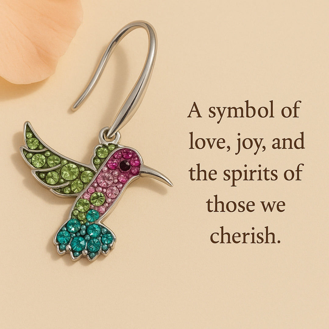 Colorful Kolibri Sparkle Örhängen