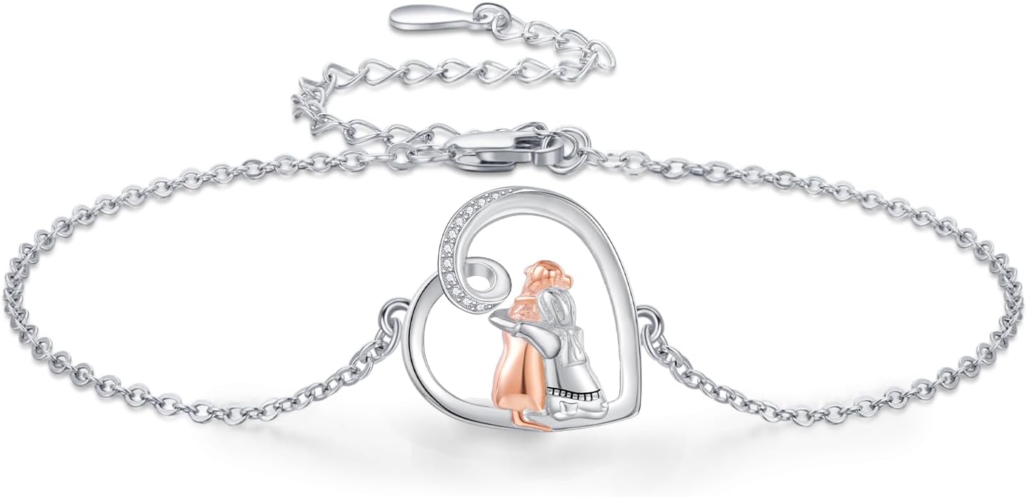 Forever Friends Hund Berlock Armband