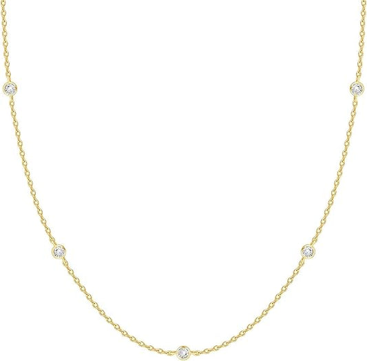 Starfall halsband | Guld