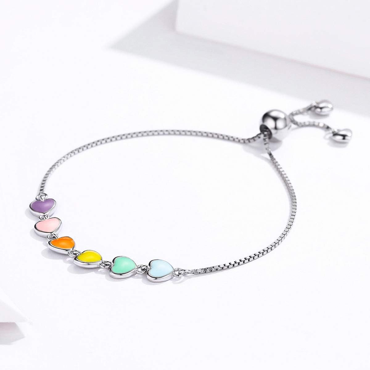 Silver Tass Print Justerbar Armband