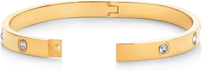 Halo Dot armband | Guld