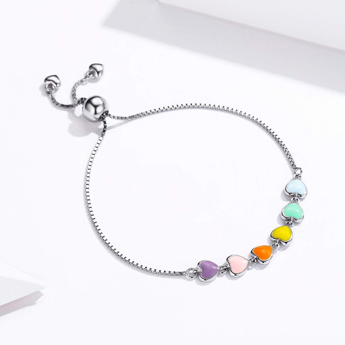 Silver Tass Print Justerbar Armband