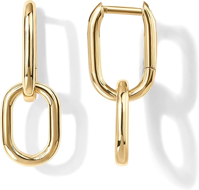 Link Dropp creoler | Guld