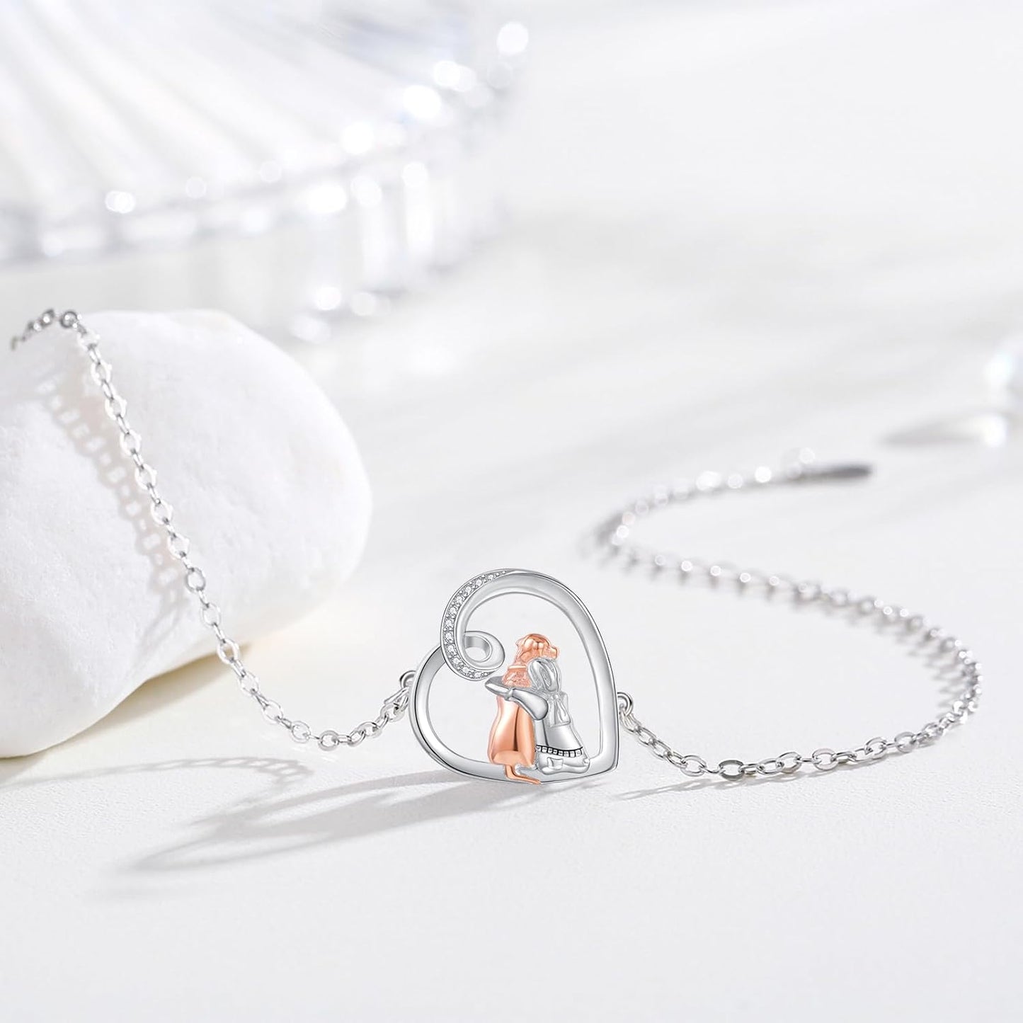 Forever Friends Hund Berlock Armband