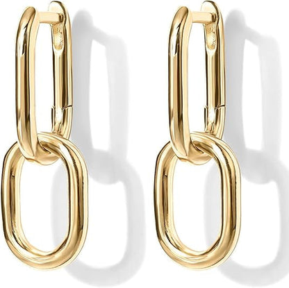 Link Dropp creoler | Guld
