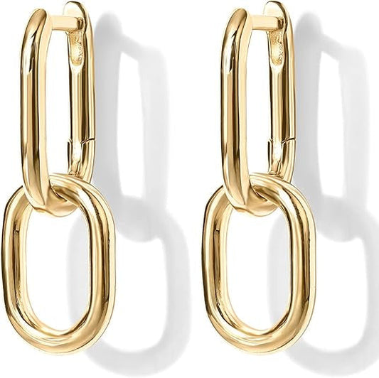 Link Dropp creoler | Guld