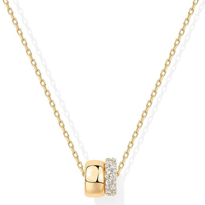 Lumi Duo halsband | Guld