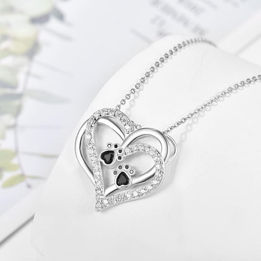 Forever Love Tass Print Halsband