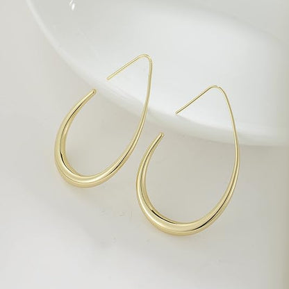 Sunlit creoler | Guld