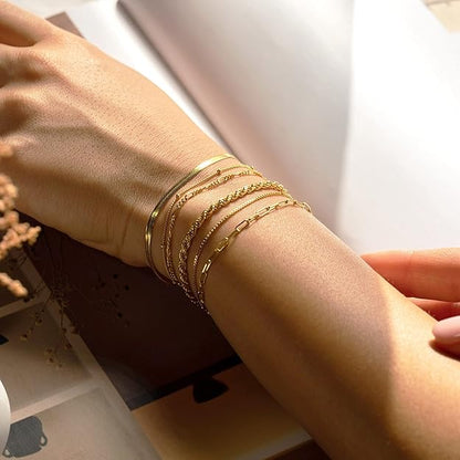 Isabella Vernetta armbandsset | Guld
