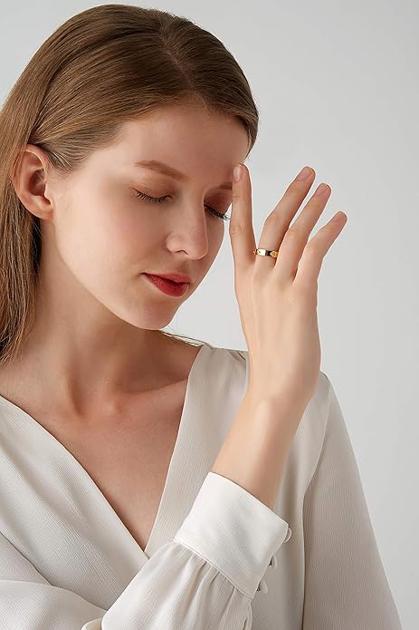 Löfte Band Ring | Guld