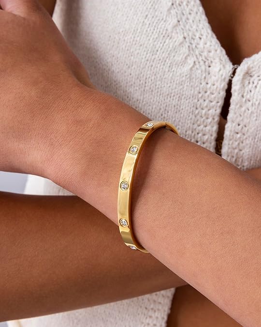 Halo Dot armband | Guld