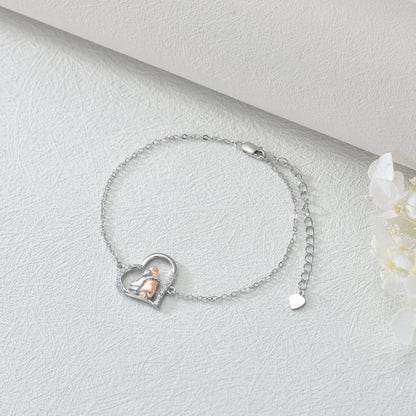 Forever Faithful Hund Berlock Armband