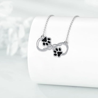 Clavicle Chain Simple Cute Dogs Tass Halsband
