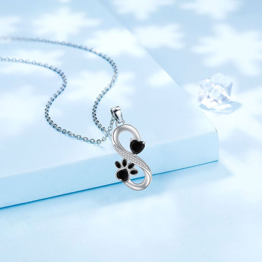 Infinite Symbol Halsband Hearts Tass Print