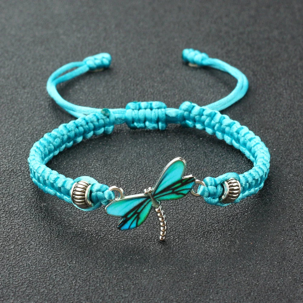 Trollslända Handwoven Friendship Armband