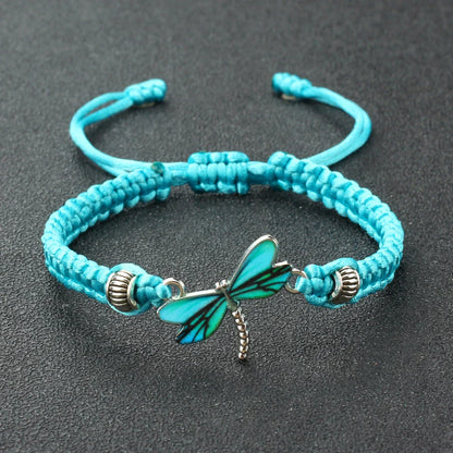 Trollslända Handwoven Friendship Armband