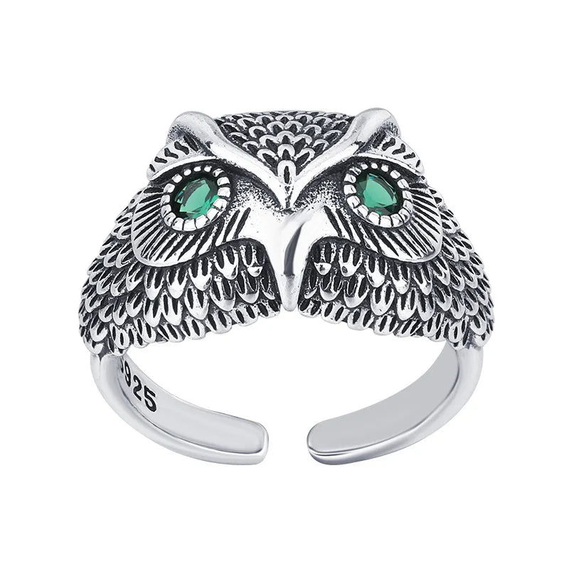 Sterling Silver Uggla Wisdom Ring
