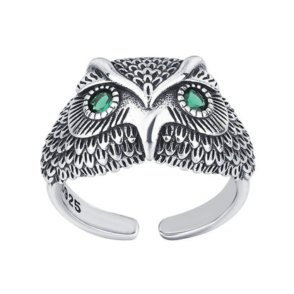 Sterling Silver Uggla Wisdom Ring