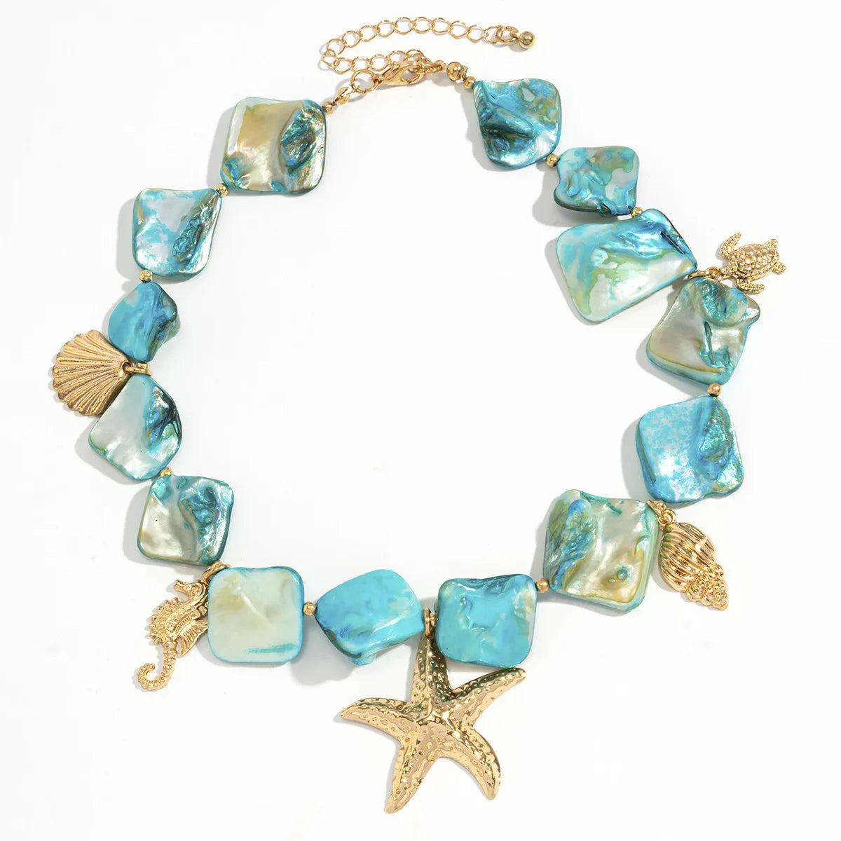 Ocean Dreams Blue Halsband
