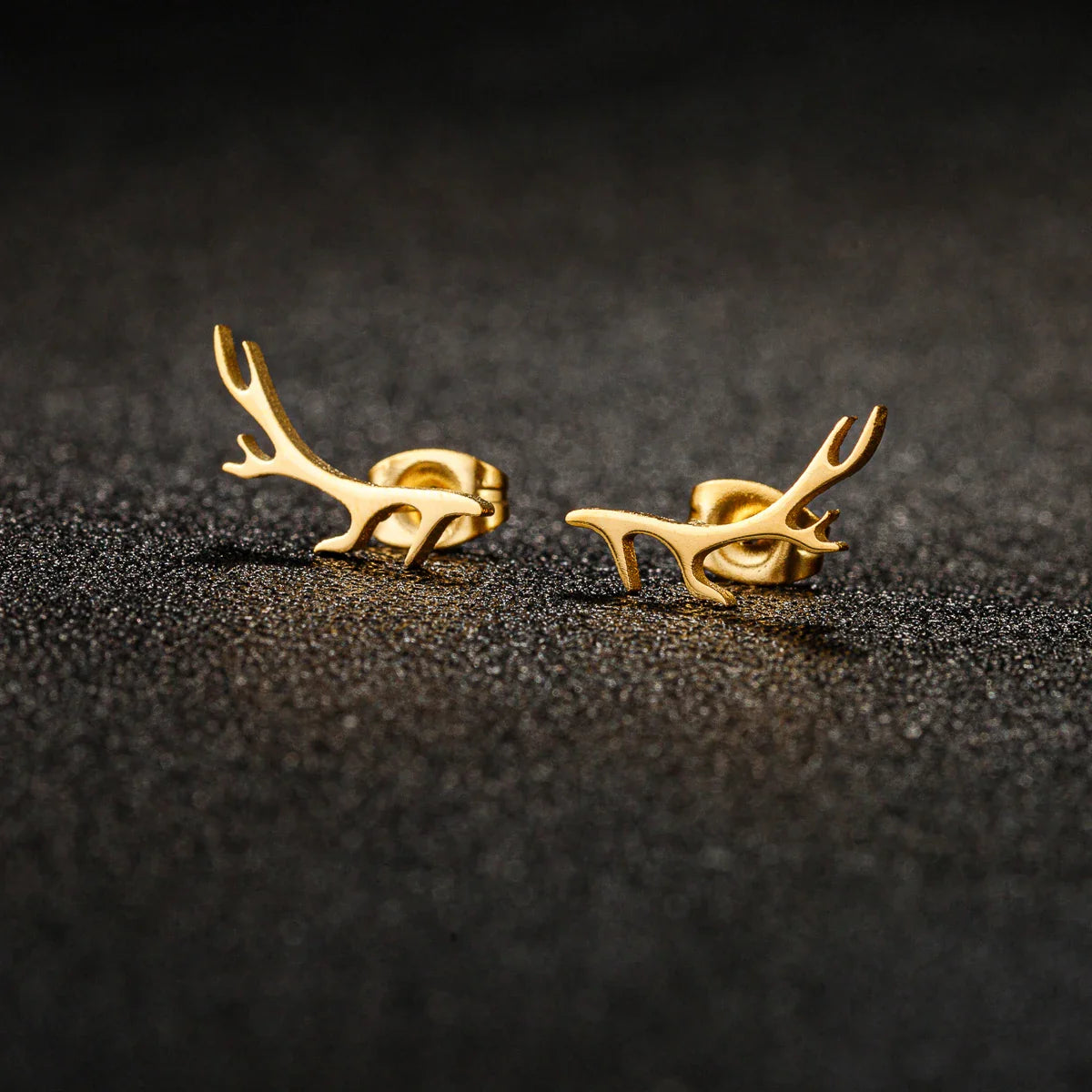Deer Antler Stud Örhängen