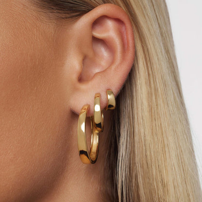 Gia Statement creoler | Guld