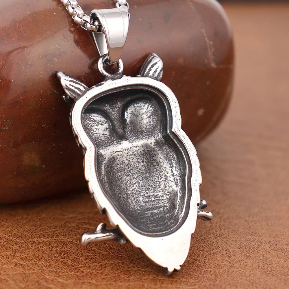 Celtic Uggla Wisdom Hänge Halsband