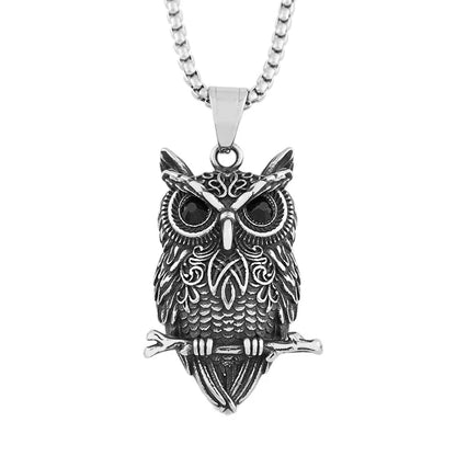 Celtic Uggla Wisdom Hänge Halsband