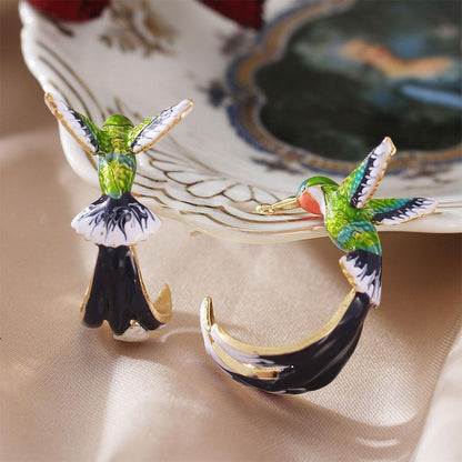 Unique Creative Kolibri Örhängen