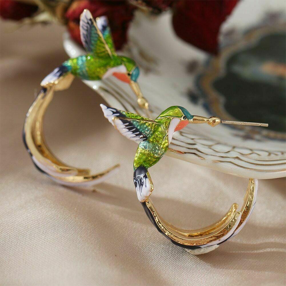 Unique Creative Kolibri Örhängen
