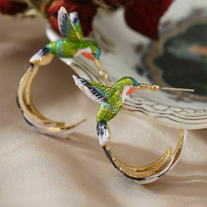 Unique Creative Kolibri Örhängen