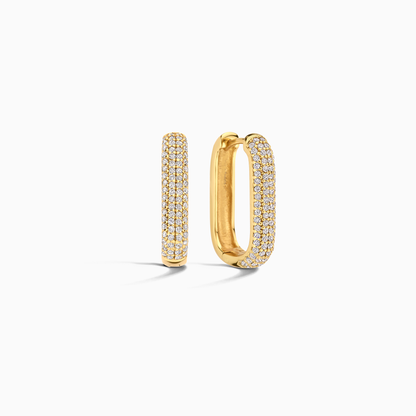 Icon Pave creoler | Guld