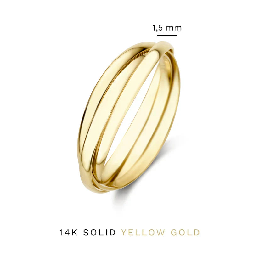 Lena Trielle Ring | Guld