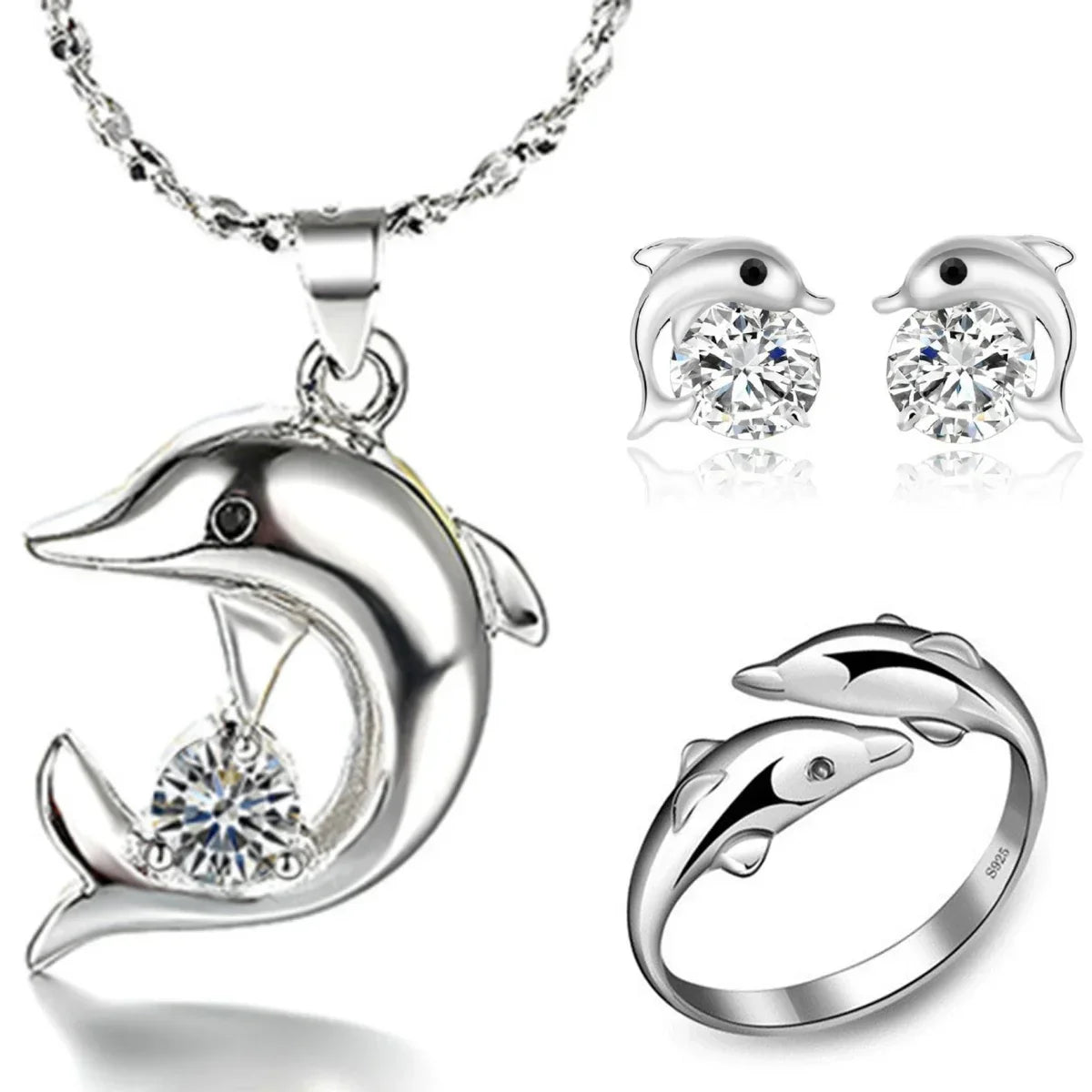 Sterling Silver Delfin Jewelry Collection 1