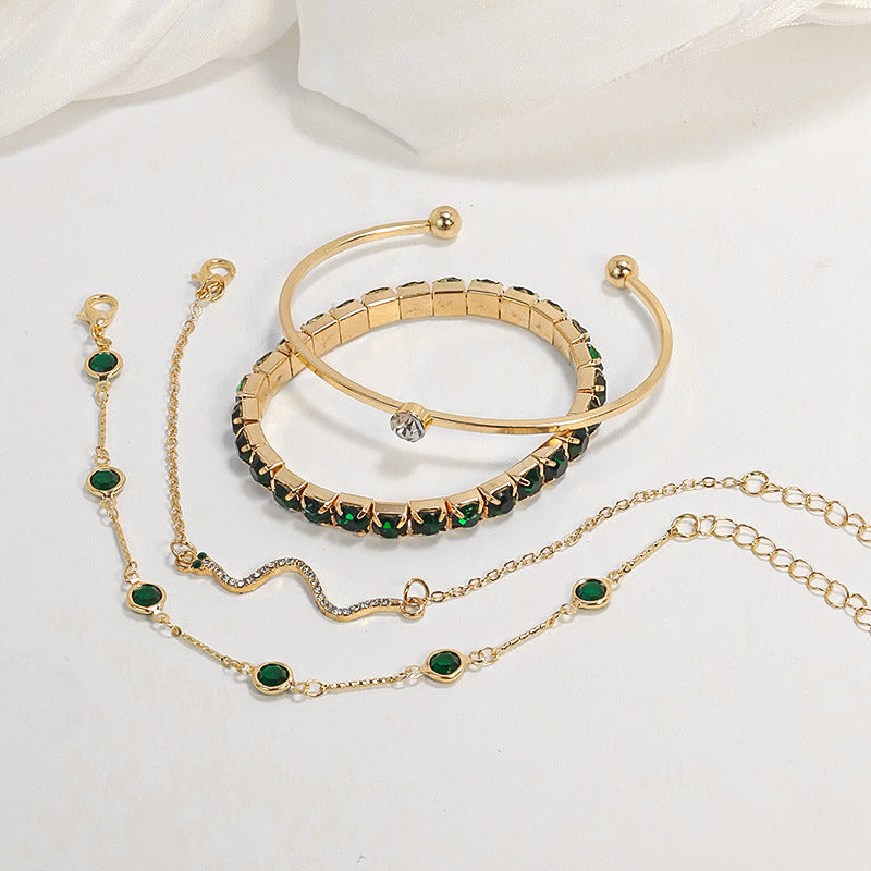 Sorina Feldwyn armband Set | Guld