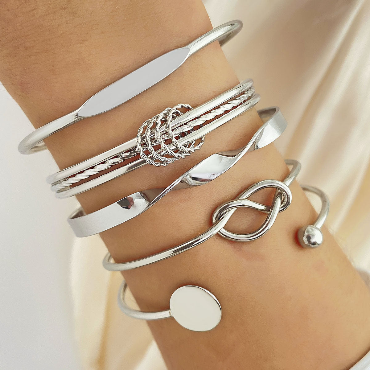 Knuten Elegance armband Set | Guld