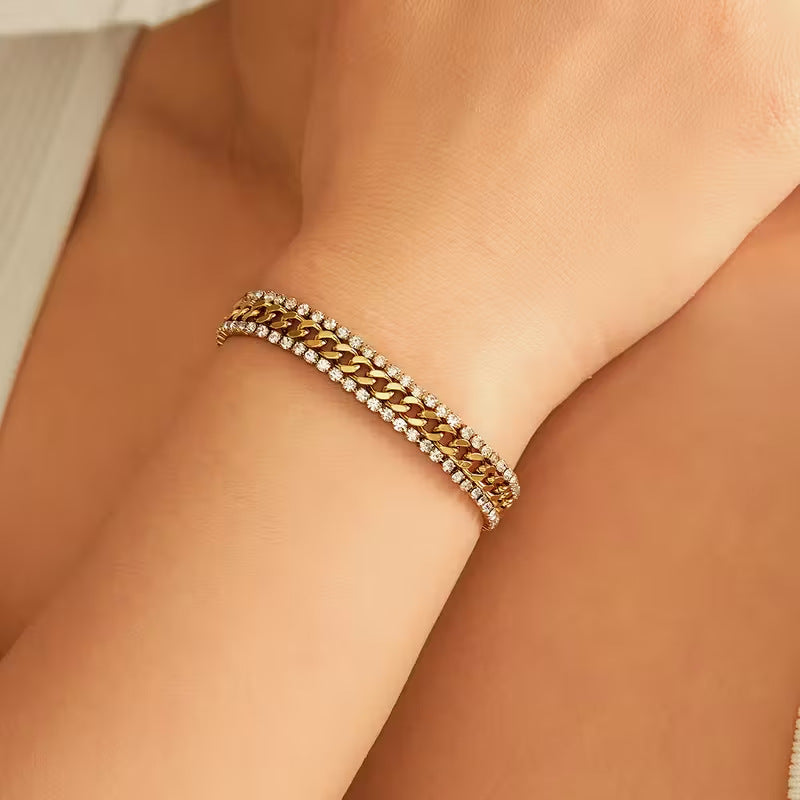 Vela armband | Guld