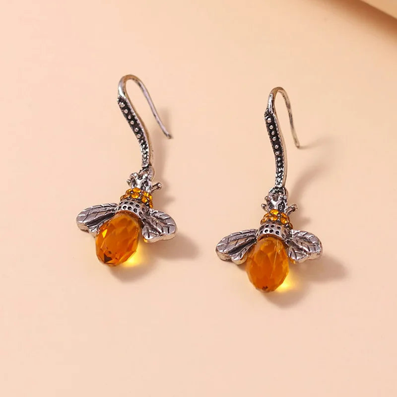 Vintage Bi Halsband Örhängen Set